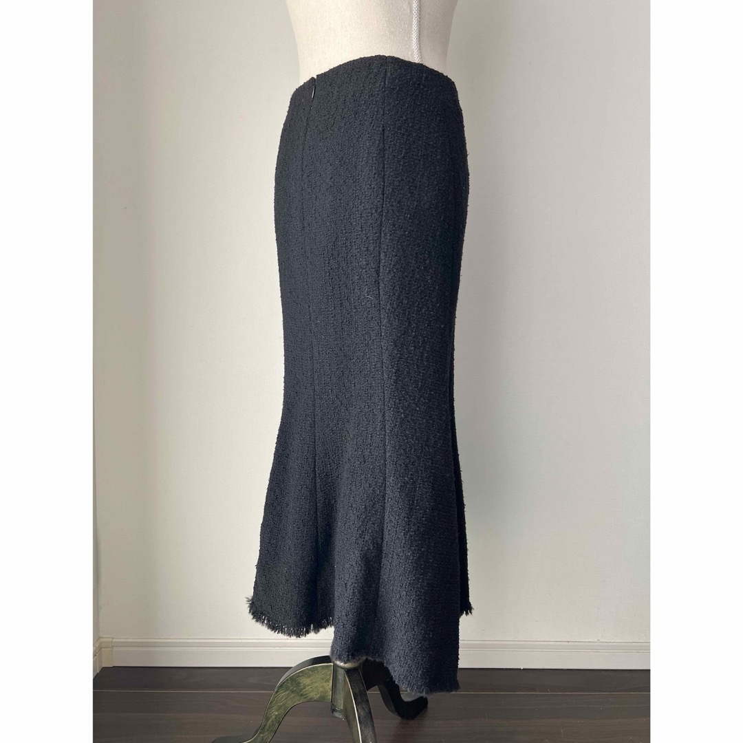 ビーティングハート　インポートブラックツイード マーメイドスカート レディースのスカート(その他)の商品写真