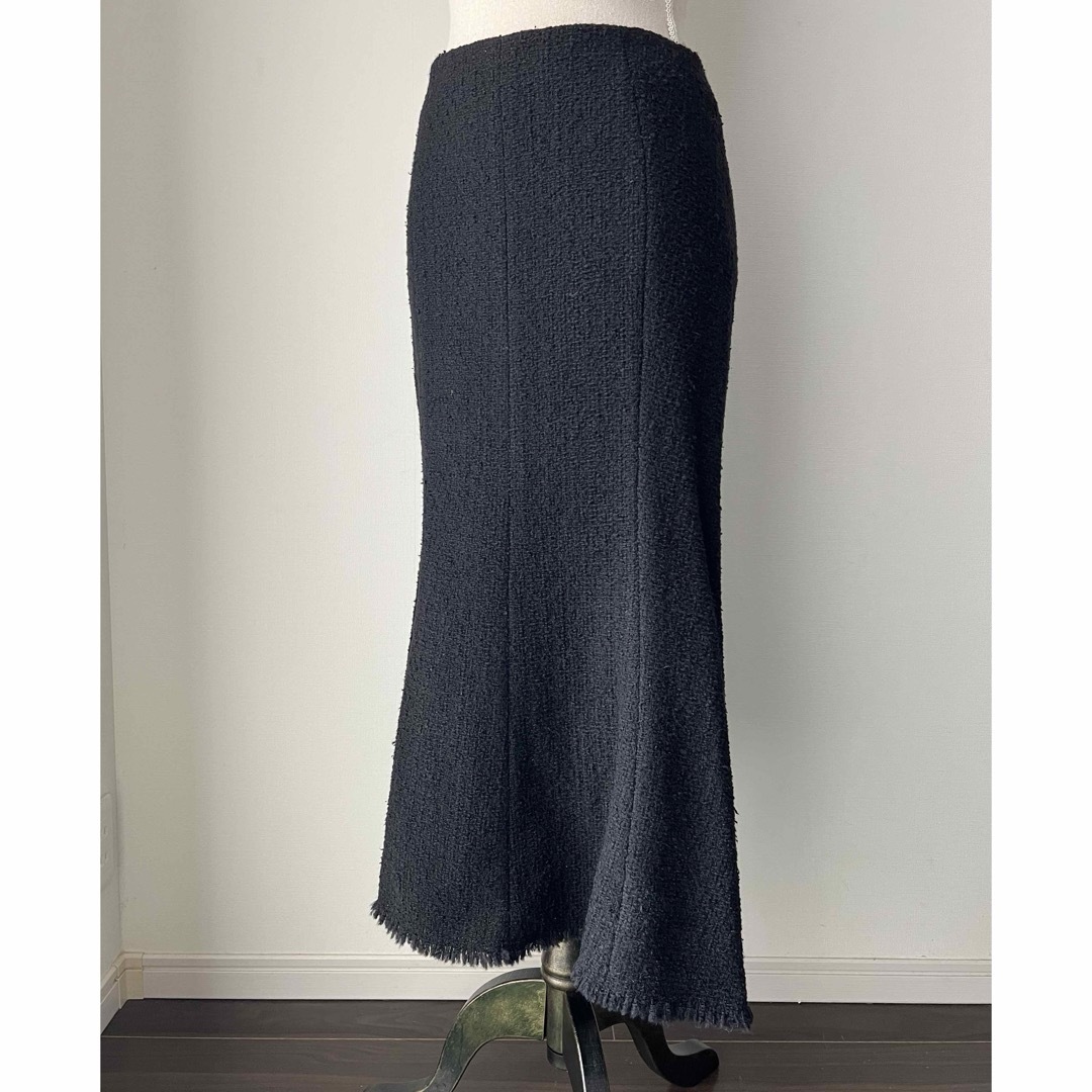 ビーティングハート　インポートブラックツイード マーメイドスカート レディースのスカート(その他)の商品写真