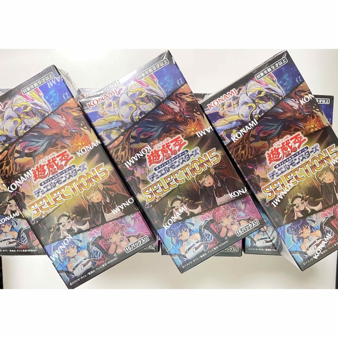 エンタメ/ホビー【19BOX】遊戯王 セレクション5 BOX シュリンク付き