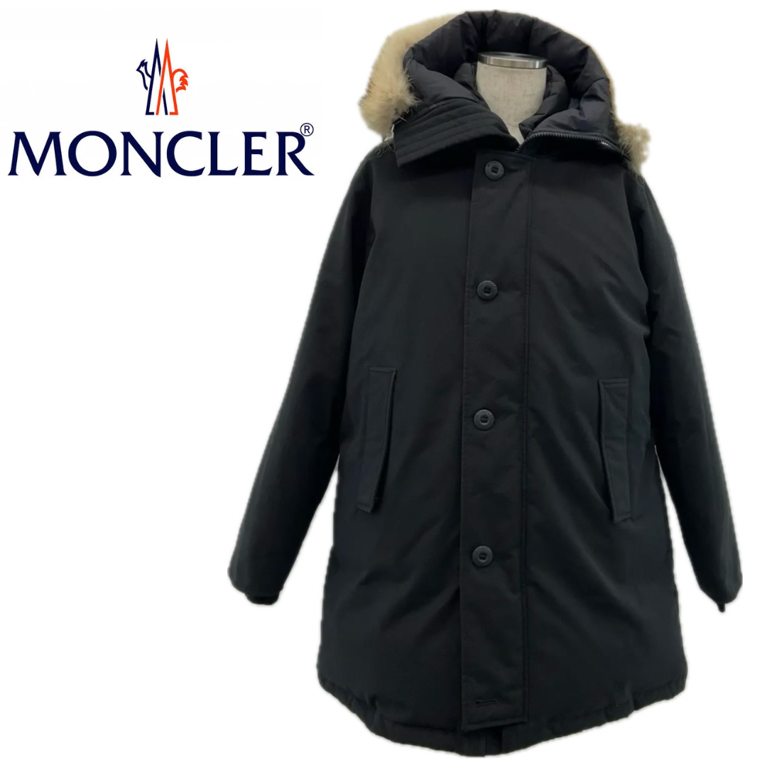 MONCLER(モンクレール)の【MONCLER モンクレール】【ダウンジャケット AURELIEN オーレリアン ダウンコート 4 ブラックC20914233325 57843 国内正規品】 メンズのジャケット/アウター(ダウンジャケット)の商品写真