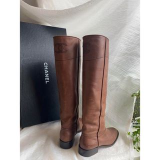 シャネル ロングブーツ(ブラウン/茶色系)の通販 48点 | CHANELを買う