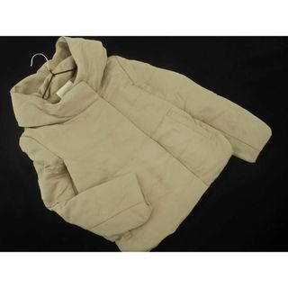 ビームス(BEAMS)のBEAMS HEART ビームスハート ダウン ジャケット sizeS/ベージュ ◆■ レディース(ダウンジャケット)