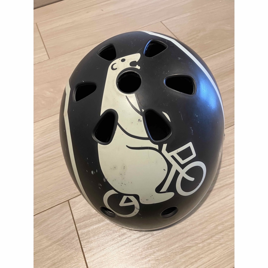 BRIDGESTONE(ブリヂストン)のbikke キッズヘルメット  アルファベットシール付き キッズ/ベビー/マタニティの外出/移動用品(自転車)の商品写真