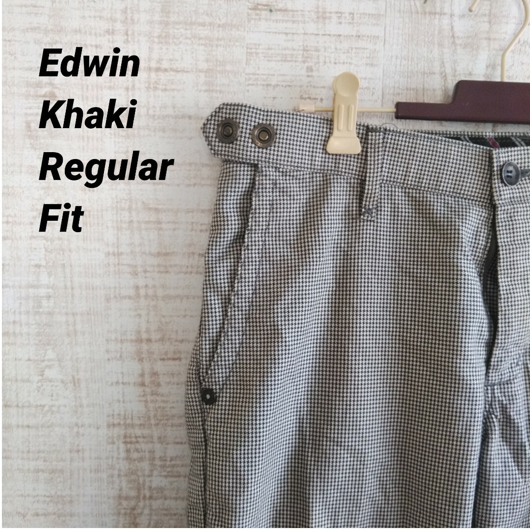 EDWIN(エドウィン)のedwin khaki regular fit カーゴパンツ メンズのパンツ(ワークパンツ/カーゴパンツ)の商品写真