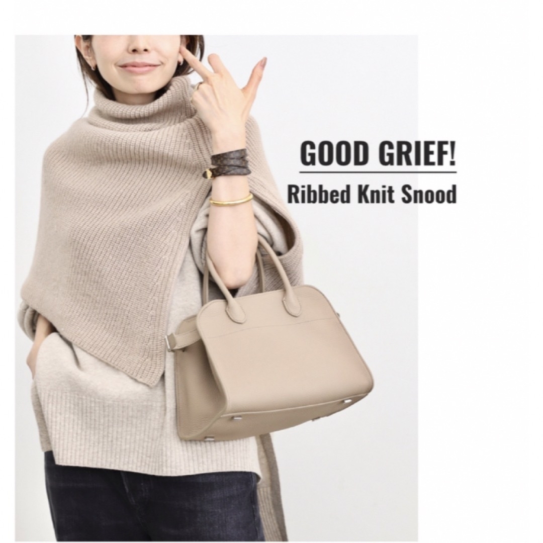 ファッション小物【GOOD GRIEF!/グッドグリーフ】 Ribbed Knit Snood