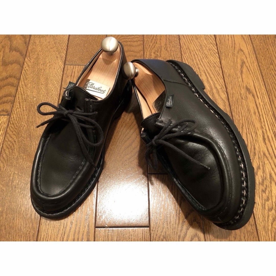 Paraboot ミカエル サイズ4H Noir 黒 パラブーツ MICHAELアッパー牛革底材ゴム製法