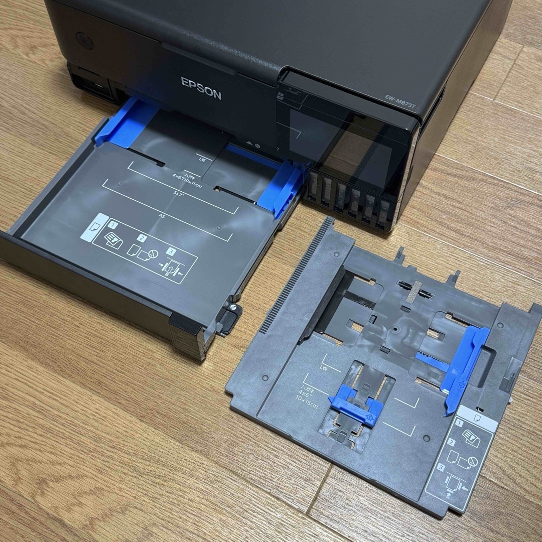 EPSON(エプソン)の【美品】EPSON EW-M873T プリンター エコタンク 印刷機 スマホ/家電/カメラのPC/タブレット(PC周辺機器)の商品写真