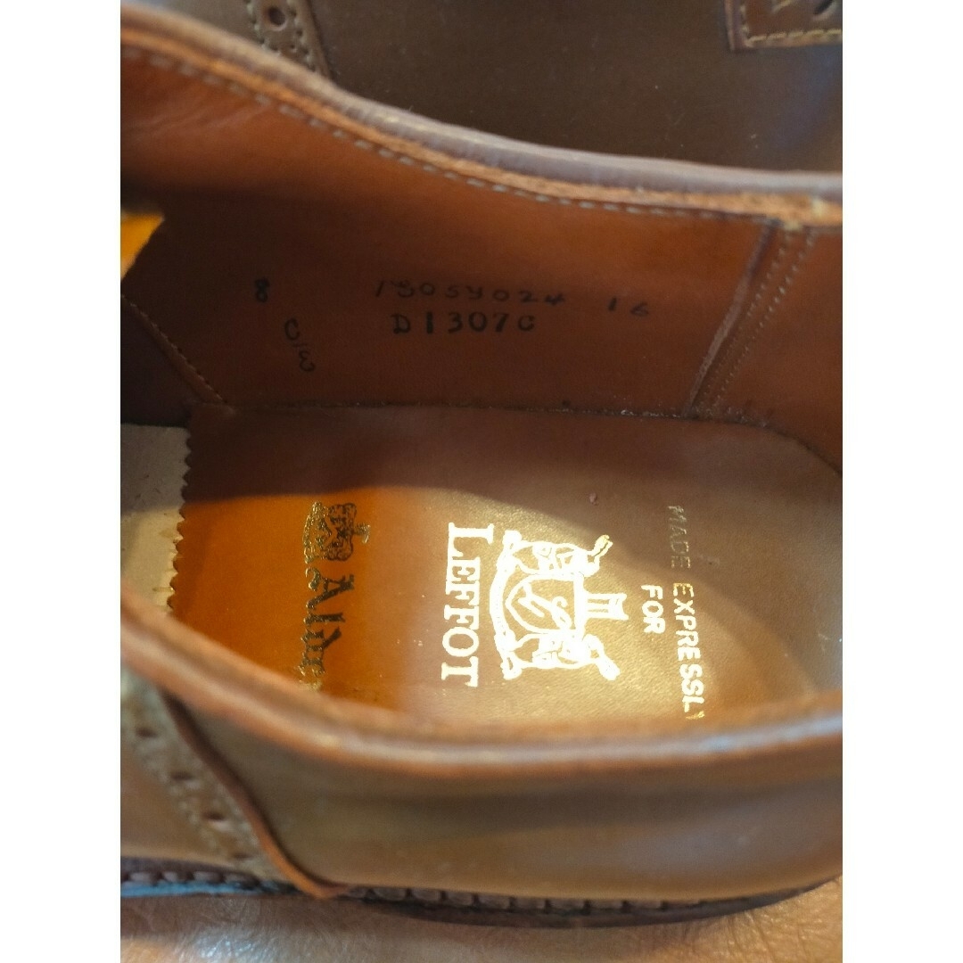 Alden(オールデン)の未使用　Alden　ウィスキーコードバン　サドルシューズ　D1307C　8.0E メンズの靴/シューズ(ドレス/ビジネス)の商品写真