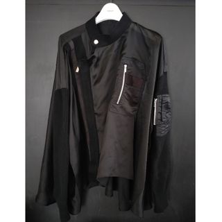 サカイ(sacai)のsacai サカイ Solid Satin Blouse(シャツ/ブラウス(長袖/七分))