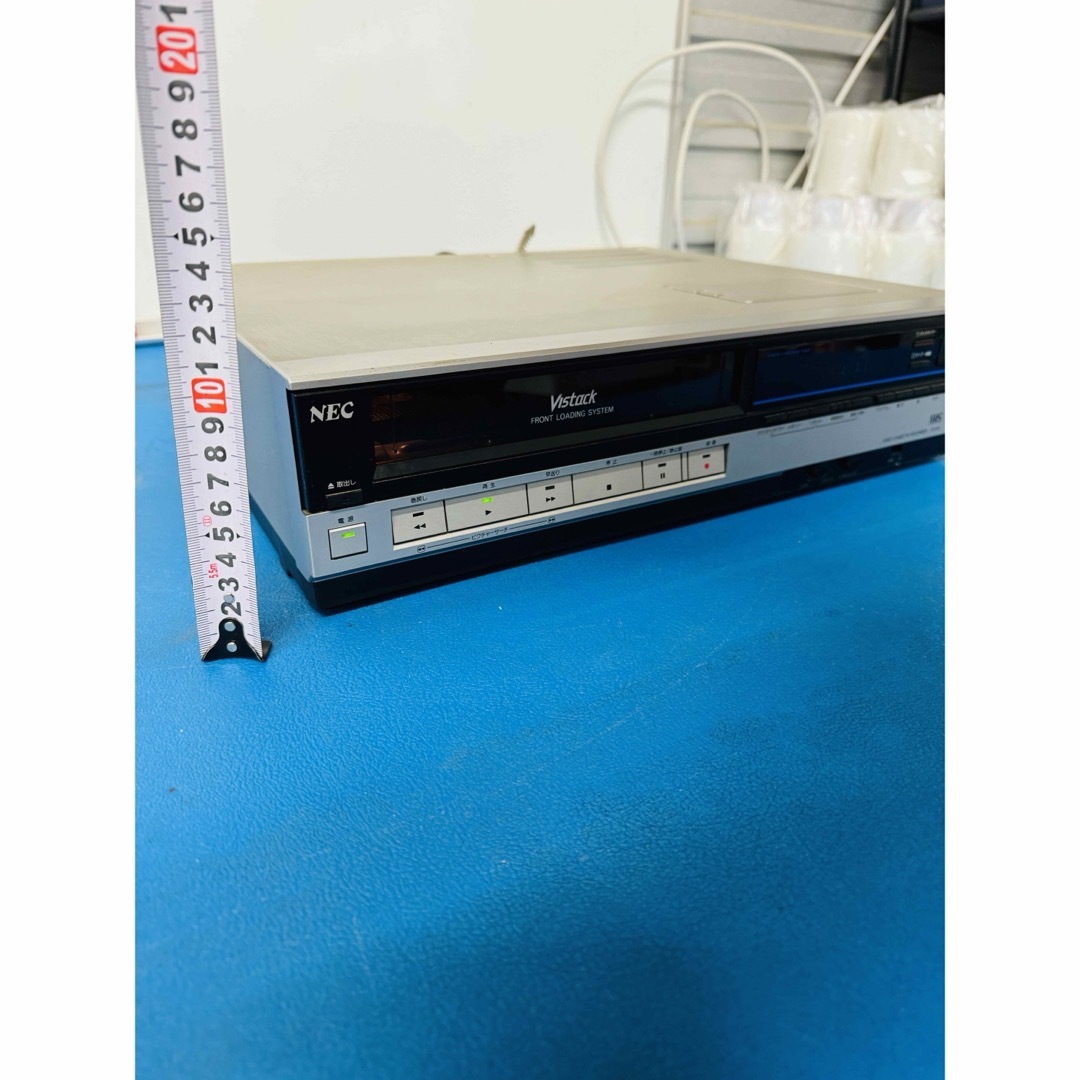 NEC(エヌイーシー)の全国配送無料‼️昭和レトロ！希少品！★NEC★ビデオカセットデッキ　VHS スマホ/家電/カメラのテレビ/映像機器(その他)の商品写真