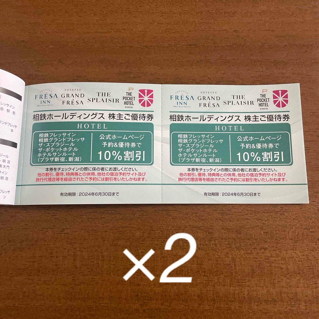 相鉄　株主優待券 チケットの優待券/割引券(ショッピング)の商品写真