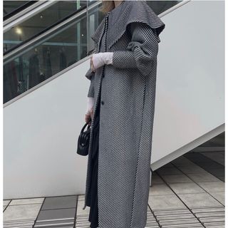 アメリヴィンテージ(Ameri VINTAGE)のamerivintage 2wayCAPEPUFFSLEEVECORT (ロングコート)