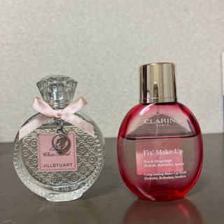 クラランス(CLARINS)のジルスチュアート　オードホワイトフローラル　クラランス　メイクアップミスト(化粧水/ローション)