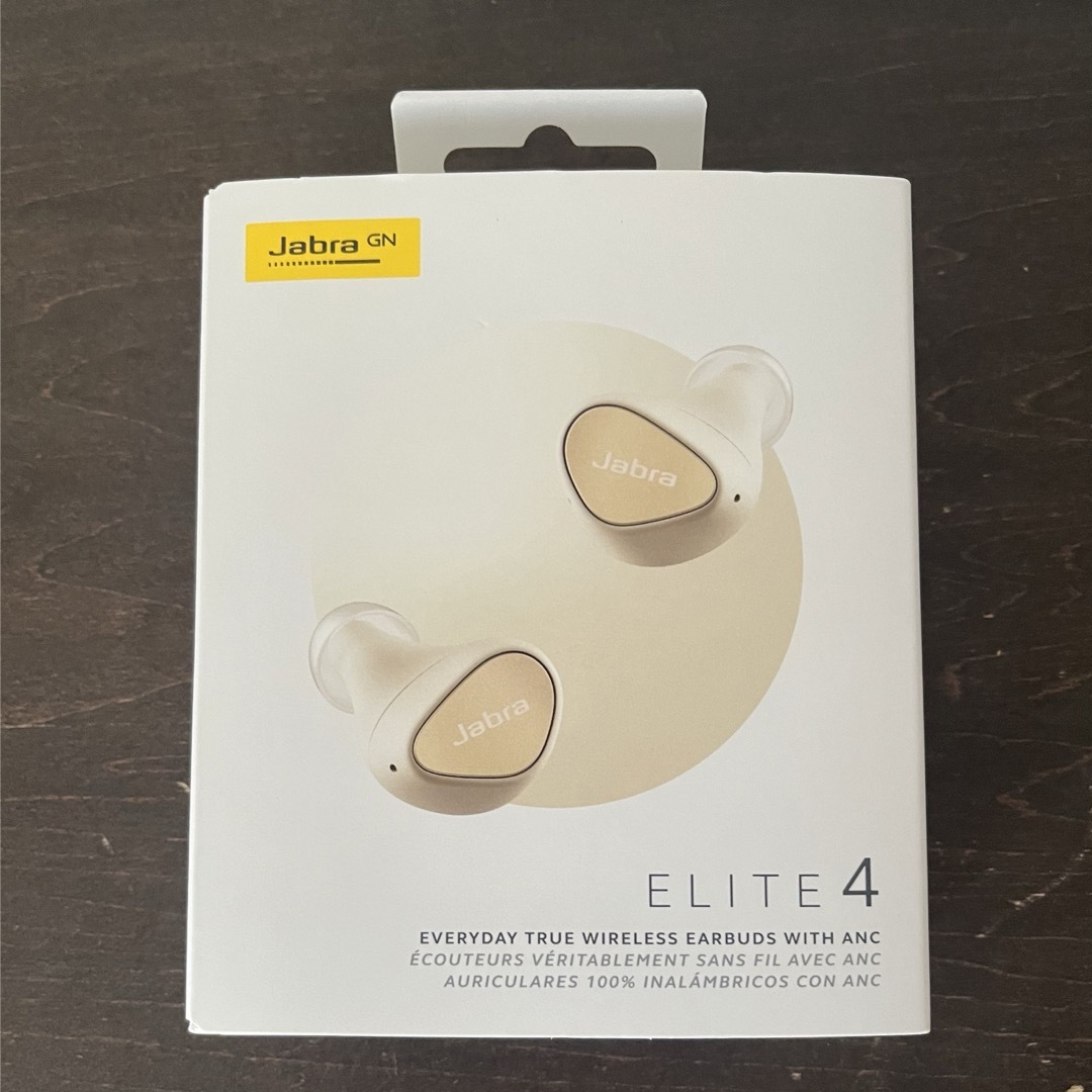 さらし Jabra Elite 4 完全ワイヤレスイヤホン ライトベージュ