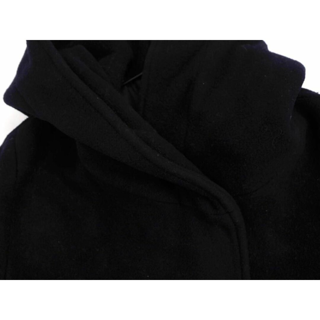 JEANASIS(ジーナシス)のジーナシス メルトン フーデッド コート sizeF/濃紺 ◆■ レディース レディースのジャケット/アウター(その他)の商品写真