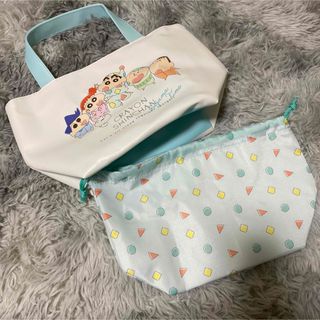 しんちゃん お弁当入れ 保冷バッグ付き(弁当用品)