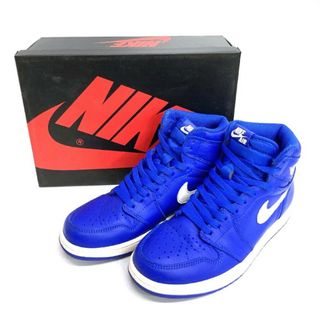 ナイキ(NIKE)の★NIKE ナイキ AIR JORDAN 1 RETRO HIGH OG "HYPER ROYAL" 555088-401 ブルー×ホワイト size26.5cm(スニーカー)