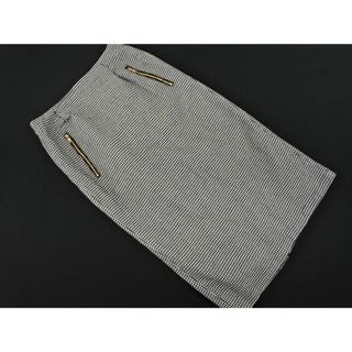 ナチュラルクチュール(natural couture)のnatural couture ナチュラルクチュール ギンガムチェック タイト スカート 白ｘ黒 ■■ レディース(ロングスカート)