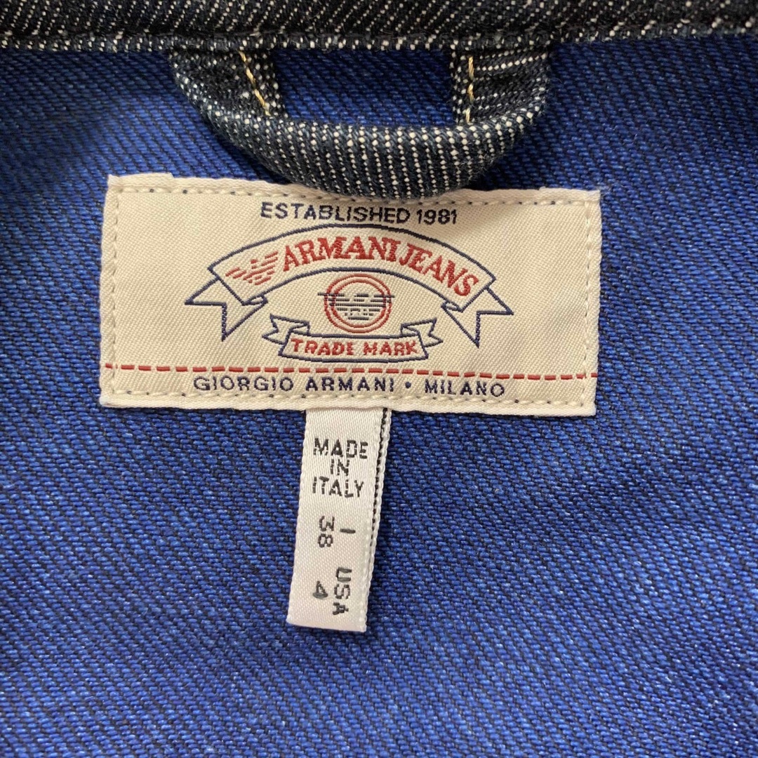 ARMANI JEANS - 美品 アルマーニ ジーンズ デニムジャケット 4 ARMANI JEANS - 美品 アルマーニ ジーンズ デニムジャケット 4