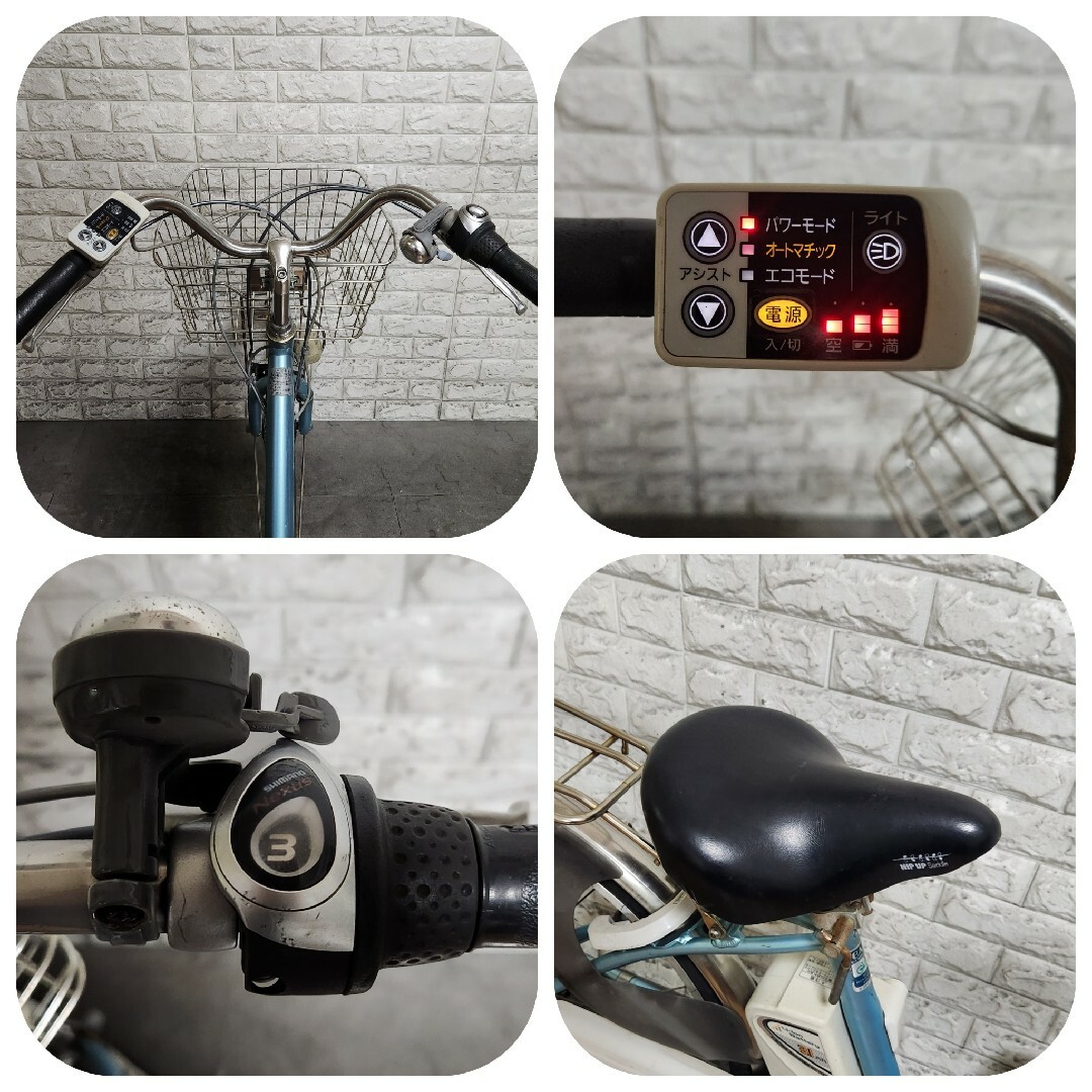 ☆Panasonic 電動自転車 ViVi☆送料無料☆美品☆室内保管☆ ☆Panasonic 電動自転車 ViVi☆送料無料☆美品☆室内保管☆