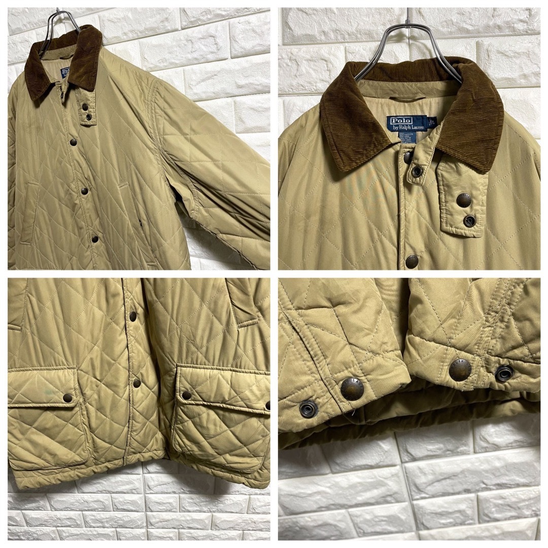 POLO RALPH LAUREN(ポロラルフローレン)のポロラルフローレン　キルティング　中綿ジャケット　メンズXLサイズ相当 メンズのジャケット/アウター(ブルゾン)の商品写真