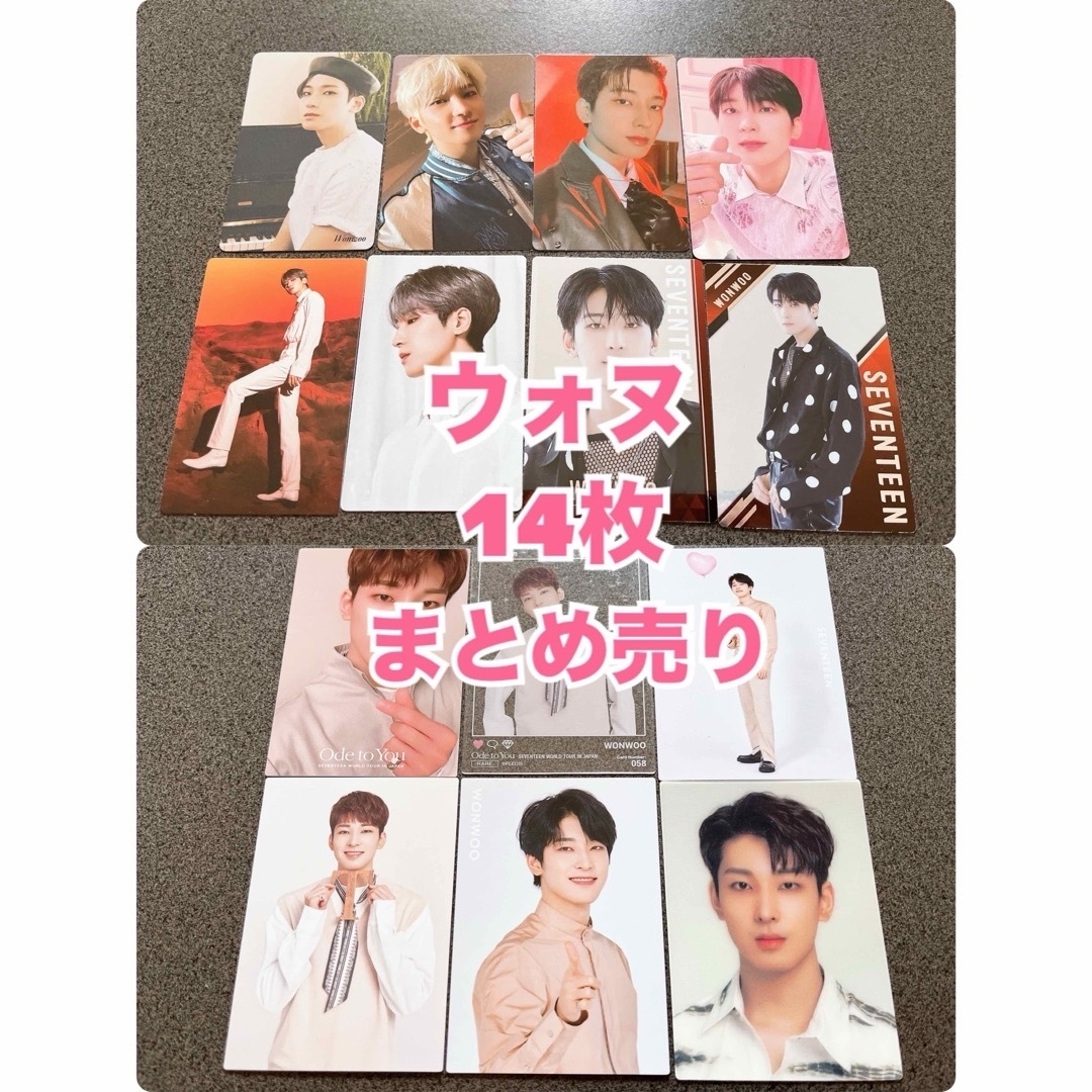 SEVENTEEN WONWOO ウォヌ まとめ売り