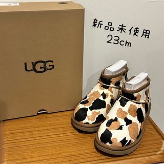 【新品箱付き】UGG アグ　クラシックウルトラミニ 23cm 定価22,000円(ブーツ)