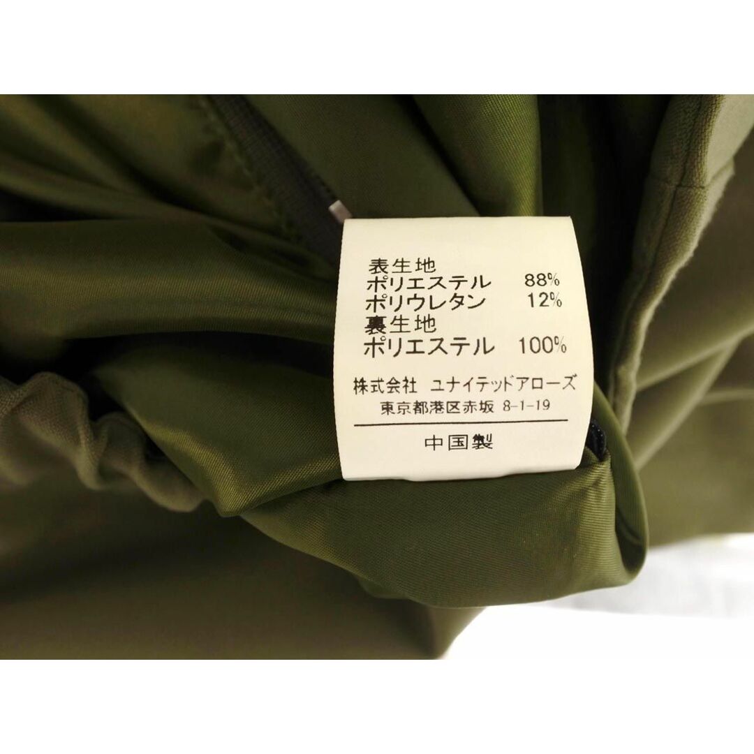 UNITED ARROWS(ユナイテッドアローズ)のgreen label relaxing グリーンレーベルリラクシング ユナイテッドアローズ タック タイト スカート size38/カーキ ■■ レディース レディースのスカート(ひざ丈スカート)の商品写真