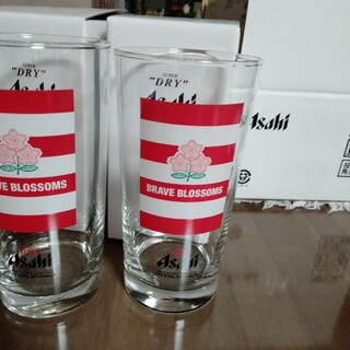 アサヒ(アサヒ)のアサヒスーパードライグビー日本応援グラス(グラス/カップ)