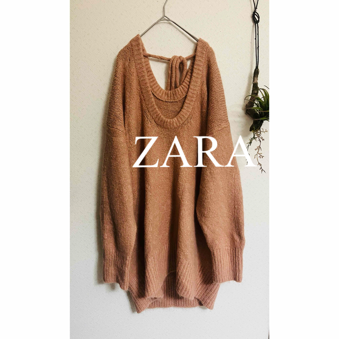 ZARA - 美品 ZARA ザラ ニット ワンピース アルパカ 人気 ウール ZARA - 美品 ZARA ザラ ニット ワンピース アルパカ 人気 ウール