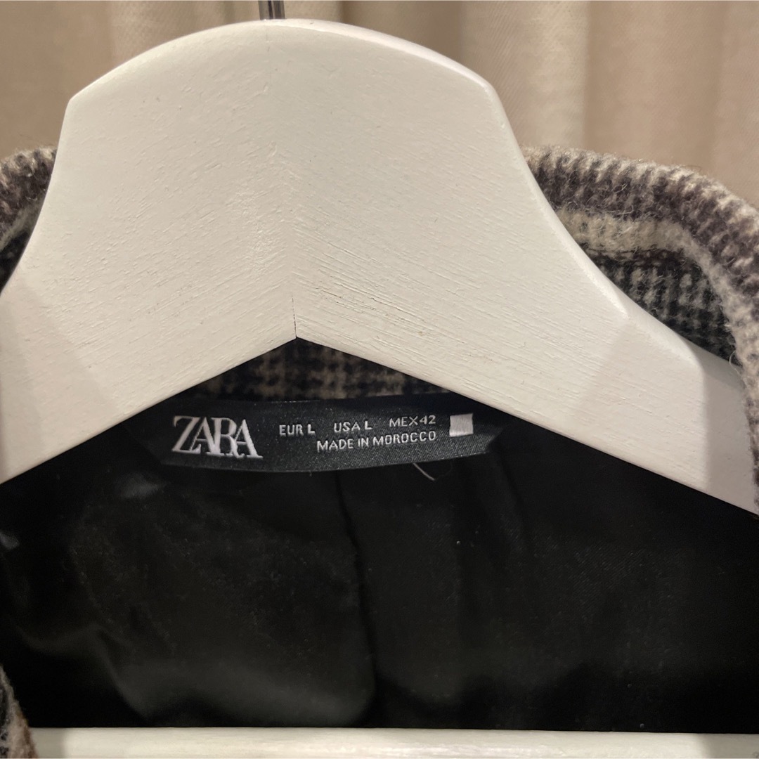 ZARA(ザラ)のZARA チェスターコート　L メンズのジャケット/アウター(チェスターコート)の商品写真