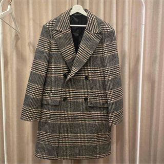 美品★ ZARA チェスターコート ダブル ブレスト　ロングコート