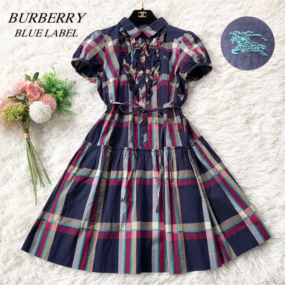 BURBERRY BLUE LABEL - バーバリー・ブルーレーベル チェック柄