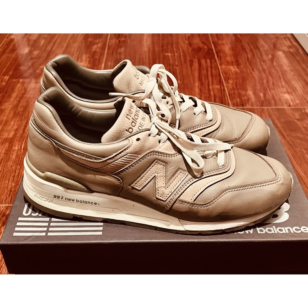 New Balance(ニューバランス)のNew Balance(ニューバランス) M997BKR ホーウィンレザー メンズの靴/シューズ(スニーカー)の商品写真