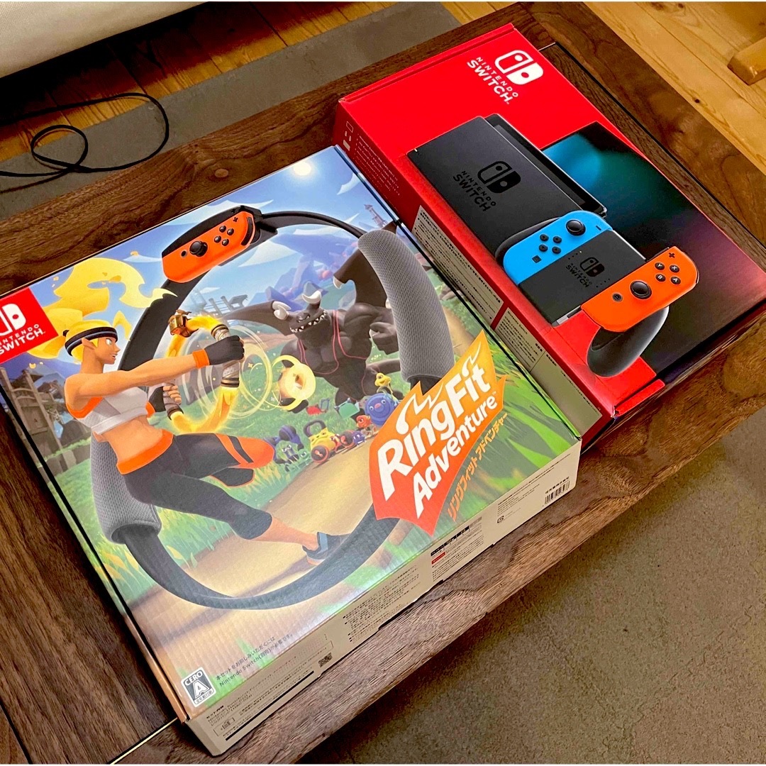 Nintendo Switch リングフィットアドベンチャー　セットゲームソフト/ゲーム機本体