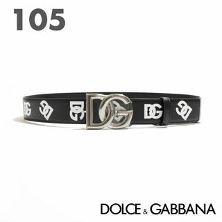 ドルチェアンドガッバーナ(DOLCE&GABBANA)の新品 Dolce & Gabbana DGロゴ レザーベルト(ベルト)