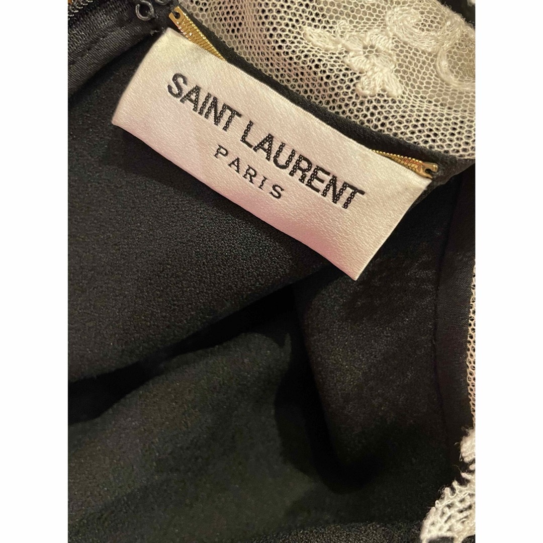 Saint Laurent(サンローラン)のサンローランパリ　ワンピース　リトルブラックドレス レディースのワンピース(ミニワンピース)の商品写真