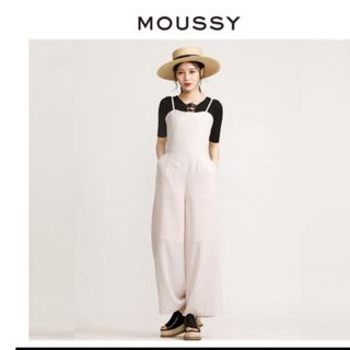 マウジー(moussy)のmoussyバックリボン ロンパース(オールインワン)