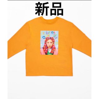 re. 仲里依紗　オレンジ　グッドラック　Tシャツ(Tシャツ(長袖/七分))