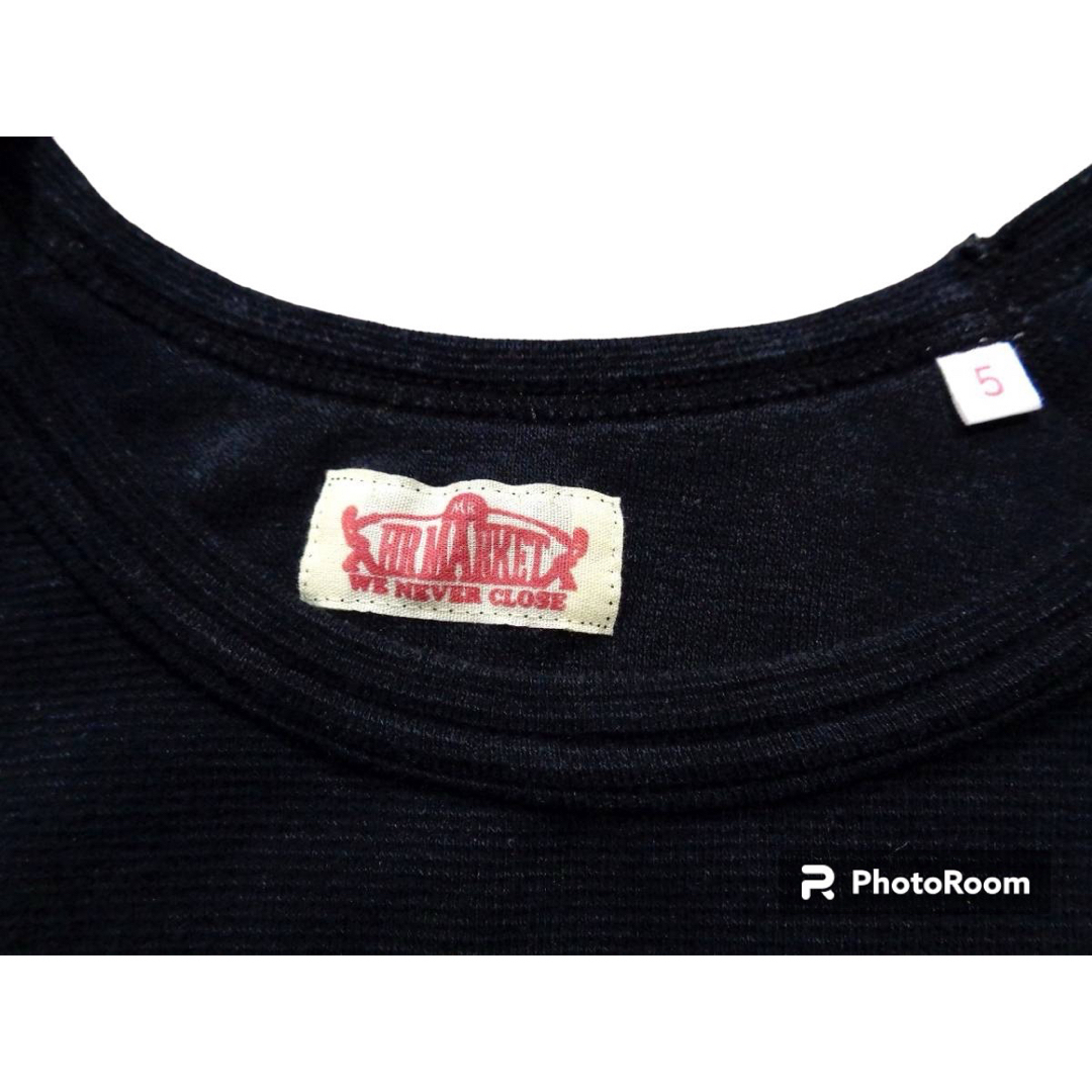 HOLLYWOOD RANCH MARKET(ハリウッドランチマーケット)のH刺繍 ロンT 5/XXL ハリウッドランチマーケット 聖林公司 ハリランHRM メンズのトップス(Tシャツ/カットソー(七分/長袖))の商品写真