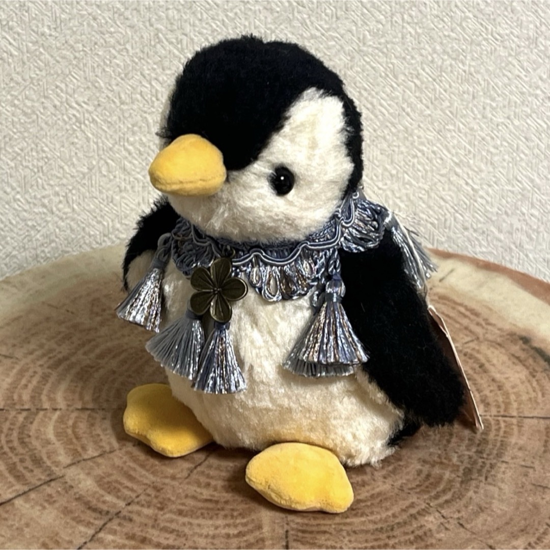 テディベア作家  アーティストベア  ペンギン ハンドメイドのぬいぐるみ/人形(ぬいぐるみ)の商品写真