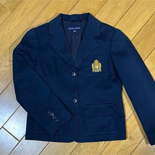 ラルフローレン(Ralph Lauren)の【130】ラルフローレン　フォーマルジャケット　ネイビー　女の子　卒園式　入学式(ドレス/フォーマル)