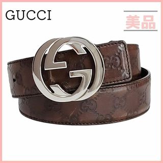 グッチ ベルト(メンズ)(シルバー/銀色系)の通販 200点以上 | Gucciの