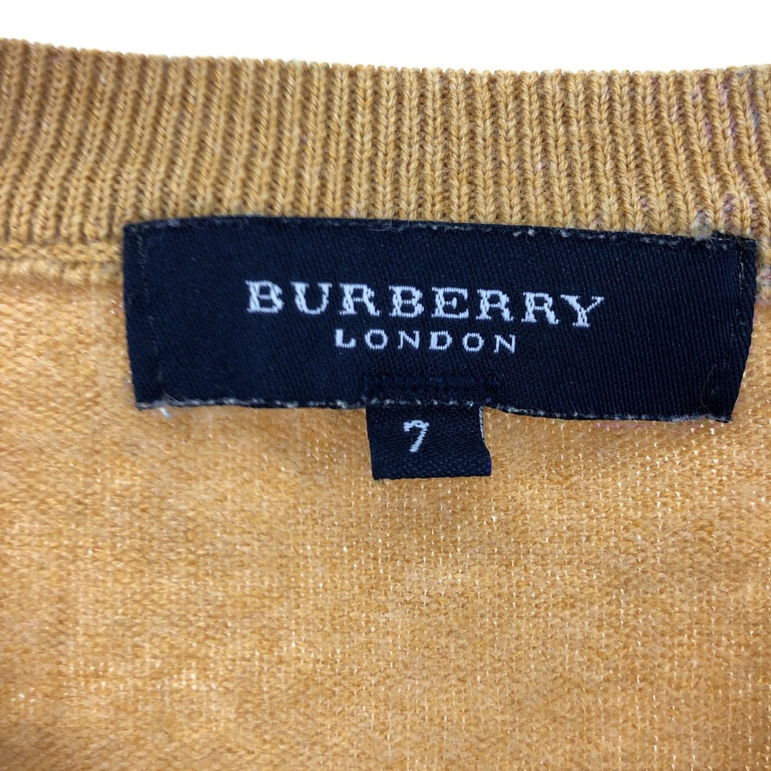 BURBERRY(バーバリー)の古着 バーバリー Burberry's BURBERRY LONDON Vネック ウールニットセーター スペイン製 メンズL /eaa405596 メンズのトップス(ニット/セーター)の商品写真