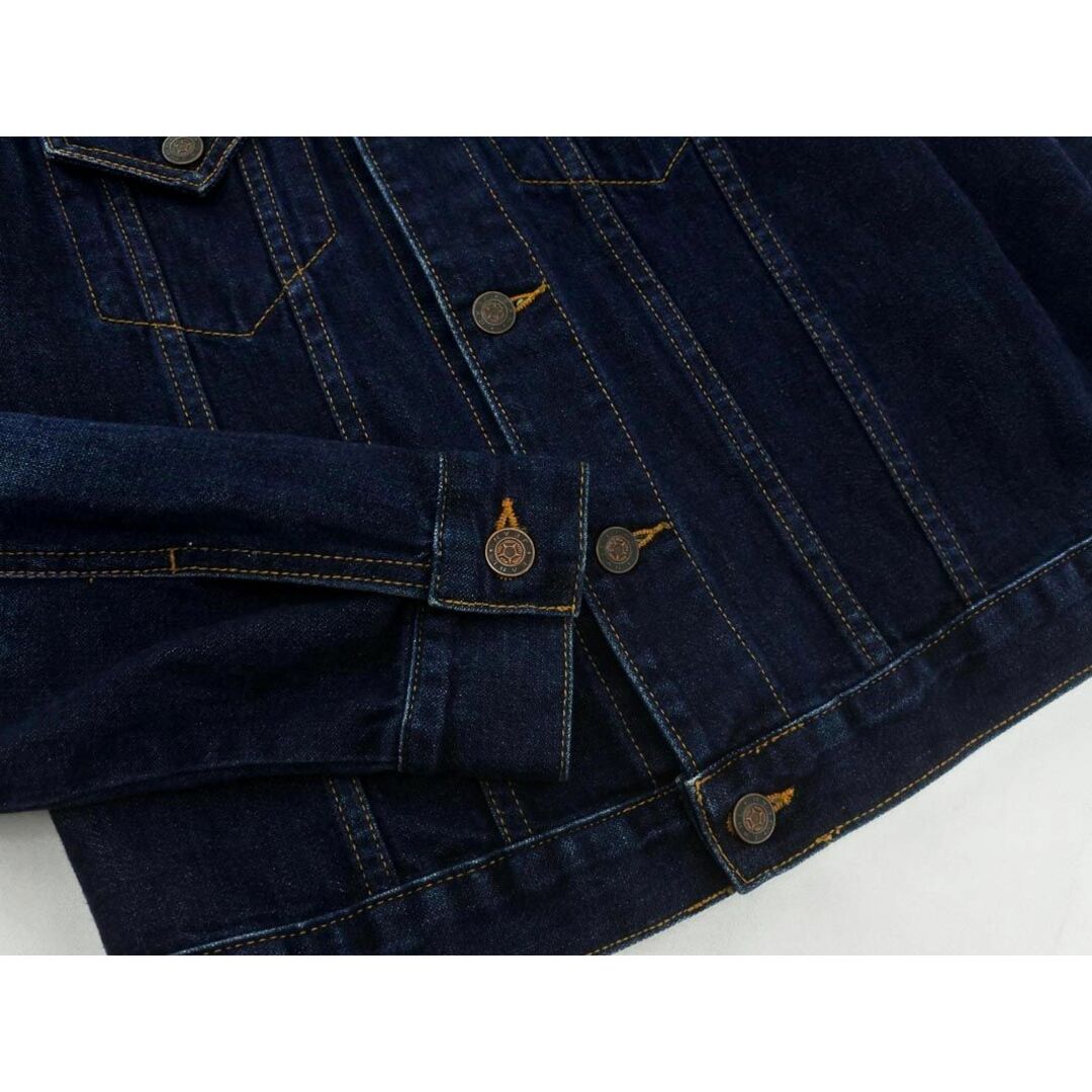 Earl Jean(アールジーン)のEar Jean アールジーン Gジャン デニム ジャケット sizeS/紺 ◇■ レディース レディースのジャケット/アウター(Gジャン/デニムジャケット)の商品写真