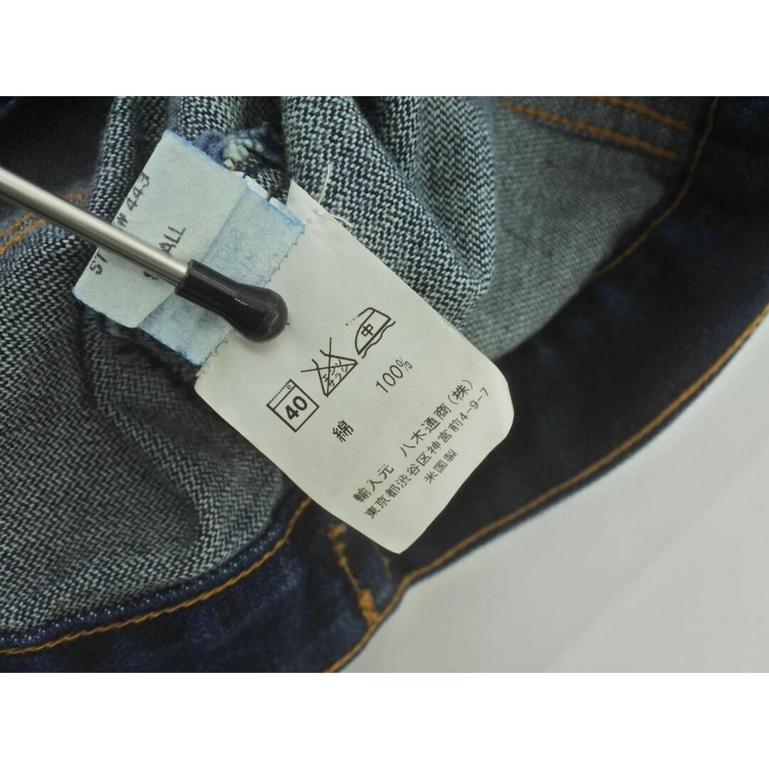 Earl Jean(アールジーン)のEar Jean アールジーン Gジャン デニム ジャケット sizeS/紺 ◇■ レディース レディースのジャケット/アウター(Gジャン/デニムジャケット)の商品写真