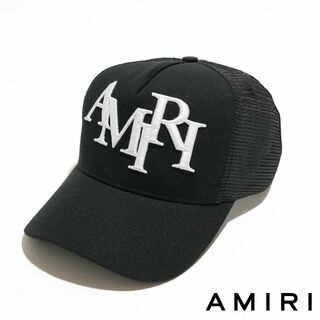 AMIRI - 新品 AMIRI メッシュ MAロゴ キャップ ブラックの通販 by ...