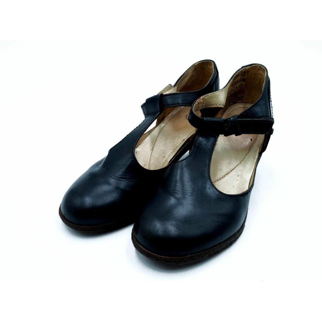 Dr.Martens(ドクターマーチン)のDr.Martens ドクターマーチン Tストラップ パンプス size3(22cm)/黒 ■■ レディース レディースの靴/シューズ(ハイヒール/パンプス)の商品写真