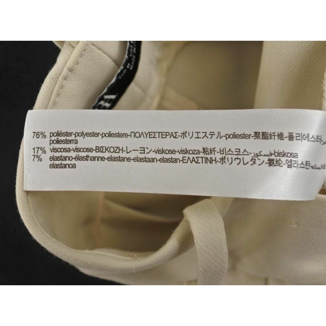 ZARA(ザラ)のZARA ザラ タック テーパード パンツ sizeM/ベージュ ■■ レディース レディースのパンツ(その他)の商品写真