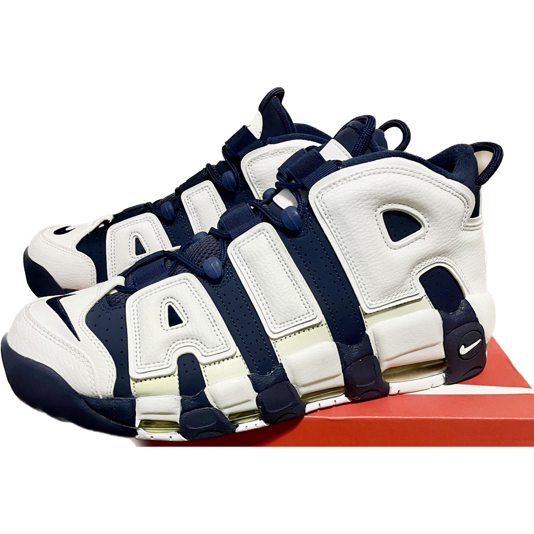 ヴァージルアブロー【新品未使用】NIKE AIR MORE UPTEMP Olympic 29cm